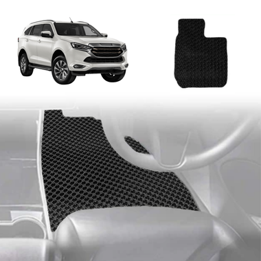 6D Diamond Car Floor Mats for Isuzu MU-X 2021 - Current RJ - Custom-Fit Carpet Liner