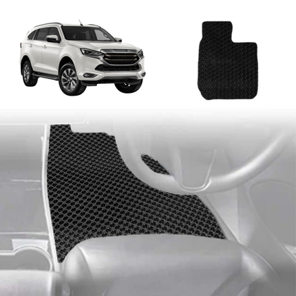 6D Diamond Car Floor Mats for Isuzu MU-X 2021 - Current RJ - Custom-Fit Carpet Liner