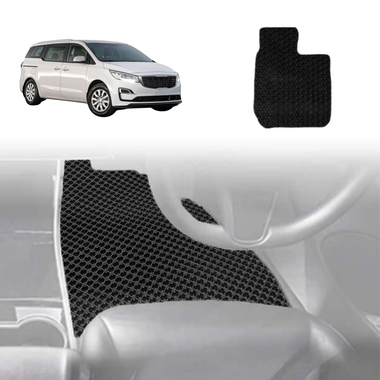 6D Diamond Car Floor Mats for Kia Carnival 2015 - 2020 (YP) - Custom-Fit Carpet Liner