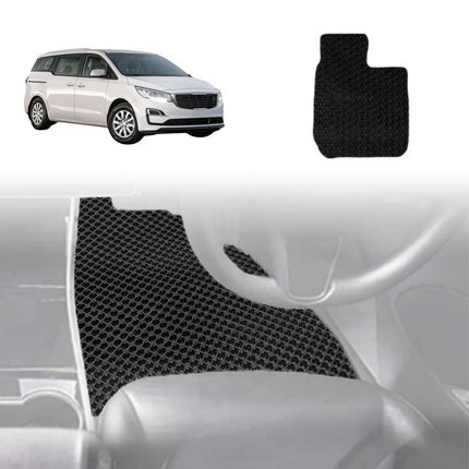 6D Diamond Car Floor Mats for Kia Carnival 2015 - 2020 (YP) - Custom-Fit Carpet Liner