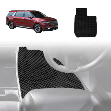 6D Diamond Car Floor Mats for Kia Carnival 2021 - Current (KA4) - Custom-Fit Carpet Liner
