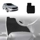 6D Diamond Car Floor Mats for Kia Cerato 2013 - 2018 (YD) - Custom-Fit Carpet Liner-1