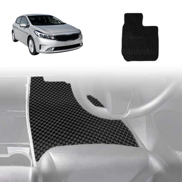 6D Diamond Car Floor Mats for Kia Cerato 2013 - 2018 (YD) - Custom-Fit Carpet Liner