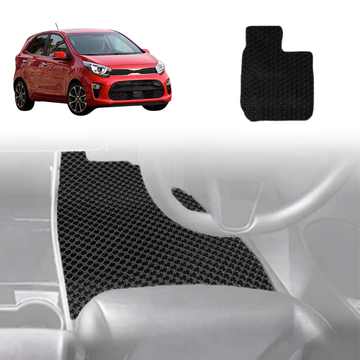 6D Diamond Car Floor Mats for Kia Picanto 2017 - Current (JA) - Custom-Fit Carpet Liner