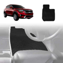 6D Diamond Car Floor Mats for Kia Seltos 2019 - Current (KX3 SP2c) - Custom-Fit Carpet Liner-15