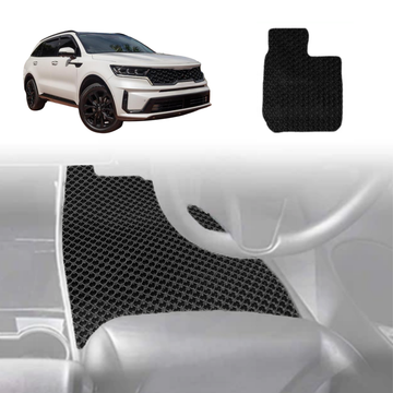 6D Diamond Car Floor Mats for Kia Sorento 2021 - Current (MQ4) - Custom-Fit Carpet Liner