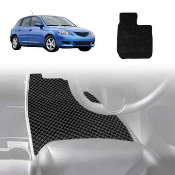 6D Diamond Car Floor Mats for Mazda 3 2004 - 2009 BK - Custom-Fit Carpet Liner