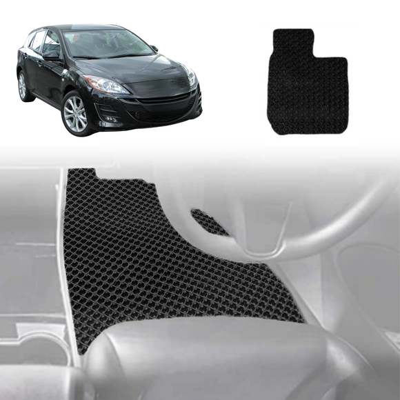 6D Diamond Car Floor Mats for Mazda 3 2009 - 2013 (BL) - Custom-Fit Carpet Liner