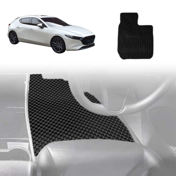 6D Diamond Car Floor Mats for Mazda 3 2019 - Current (BP) - Custom-Fit Carpet Liner