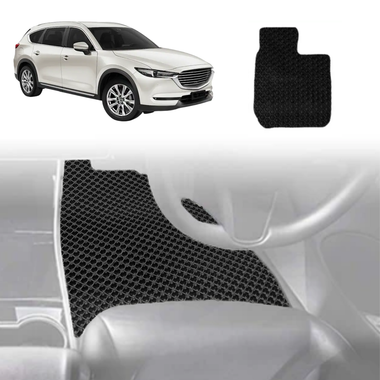 6D Diamond Car Floor Mats for Mazda CX-8 2018 - Current (KG) - Custom-Fit Carpet Liner