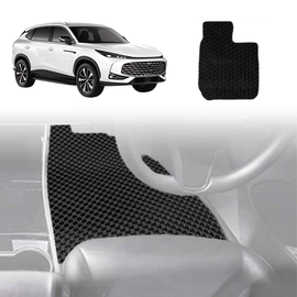 6D Diamond Car Floor Mats for MG HS 2018 - 2024 (SAS23) - Custom-Fit Carpet Liner