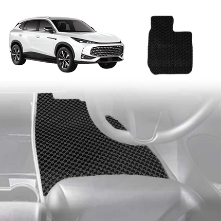 6D Diamond Car Floor Mats for MG HS 2018 - 2024 (SAS23) - Custom-Fit Carpet Liner