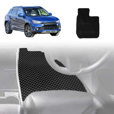 6D Diamond Car Floor Mats for Mitsubishi ASX 2010 - Current (GA) - Custom-Fit Carpet Liner