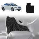 6D Diamond Car Floor Mats for Mitsubishi Lancer 2007 - 2017 Auto (CJ) - Custom-Fit Carpet Liner-15