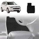 6D Diamond Car Floor Mats for Mitsubishi Outlander 2018 - 2021 (ZJ/ZK/ZL) - Custom-Fit Carpet Liner-1