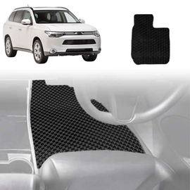 6D Diamond Car Floor Mats for Mitsubishi Outlander 2018 - 2021 (ZJ/ZK/ZL) - Custom-Fit Carpet Liner