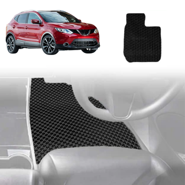 6D Diamond Car Floor Mats for Nissan QASHQAI 2014 - 2021 (J11) - Custom-Fit Carpet Liner
