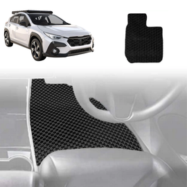 6D Diamond Car Floor Mats for Subaru Crosstrek 2023 - Current (GU) - Custom-Fit Carpet Liner