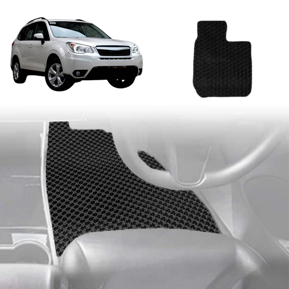 6D Diamond Car Floor Mats for Subaru Forester 2013 - 2018 (SJ) - Custom-Fit Carpet Liner
