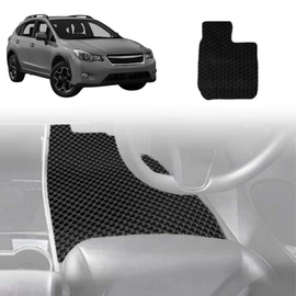 6D Diamond Car Floor Mats for Subaru XV 2012 - 2017 (GP) - Custom-Fit Carpet Liner