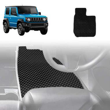 6D Diamond Car Floor Mats for Suzuki Jimny 2018 - Current Manual - Custom-Fit Carpet Liner