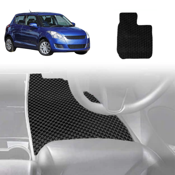 6D Diamond Car Floor Mats for Suzuki Swift 2011 - 2017 (FZ) - Custom-Fit Carpet Liner