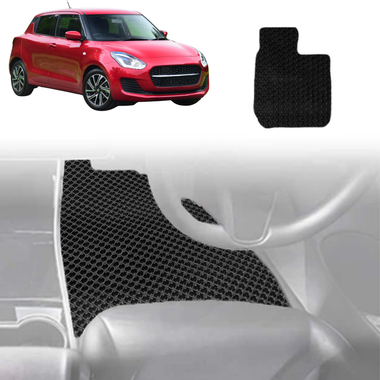 6D Diamond Car Floor Mats for Suzuki Swift 2017 - 2024 (FZ, AZ) - Custom-Fit Carpet Liner