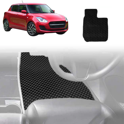 6D Diamond Car Floor Mats for Suzuki Swift 2017 - 2024 (FZ, AZ) - Custom-Fit Carpet Liner