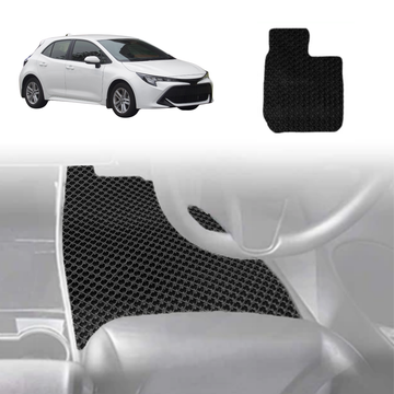 6D Diamond Car Floor Mats for Toyota Corolla 2018 - Current Hatch - Custom-Fit Carpet Liner