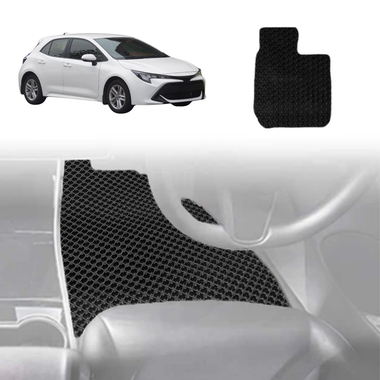 6D Diamond Car Floor Mats for Toyota Corolla 2018 - Current Hatch - Custom-Fit Carpet Liner