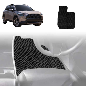 6D Diamond Car Floor Mats for Toyota Corolla Cross 2020 - Current (XG10) - Custom-Fit Carpet Liner