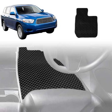 6D Diamond Car Floor Mats for Toyota Kluger 2007 - 2013 (XU40) - Custom-Fit Carpet Liner