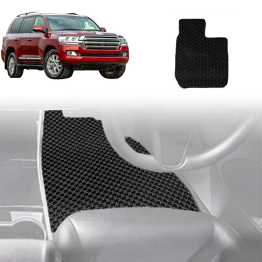 6D Diamond Car Floor Mats for Toyota LandCruiser 200 2012 - 2021 (Sahara) - Custom-Fit Carpet Liner