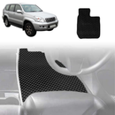 6D Diamond Car Floor Mats for Toyota Prado 2002 - 2009 (J120) - Custom-Fit Carpet Liner-1