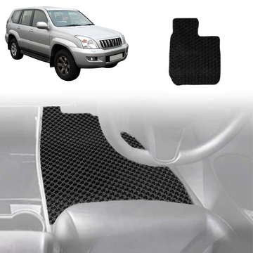 6D Diamond Car Floor Mats for Toyota Prado 2002 - 2009 (J120) - Custom-Fit Carpet Liner