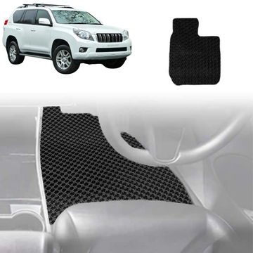 6D Diamond Car Floor Mats for Toyota Prado 2009 - 2013 (J150) - Custom-Fit Carpet Liner