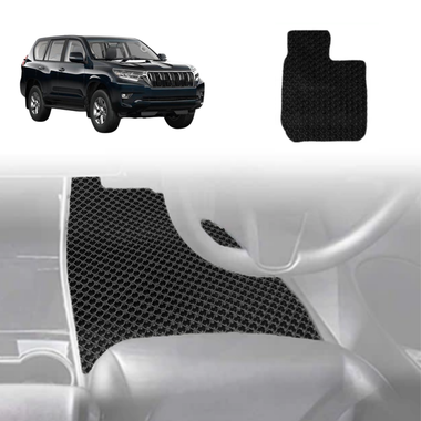 6D Diamond Car Floor Mats for Toyota Prado 2013 - 2024 (J150) - Custom-Fit Carpet Liner