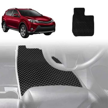 6D Diamond Car Floor Mats for Toyota RAV4 2012 - 2019 (XA40) - Custom-Fit Carpet Liner