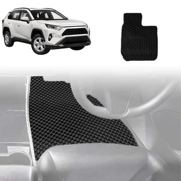 6D Diamond Car Floor Mats for Toyota RAV4 2019 - Current (XA50) - Custom-Fit Carpet Liner
