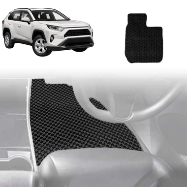6D Diamond Car Floor Mats for Toyota RAV4 2019 - Current (XA50) - Custom-Fit Carpet Liner