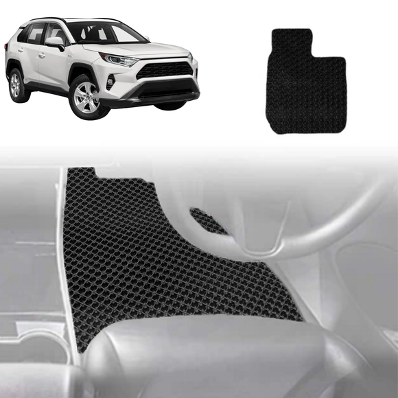 6D Diamond Car Floor Mats for Toyota RAV4 2019 - Current (XA50) - Custom-Fit Carpet Liner