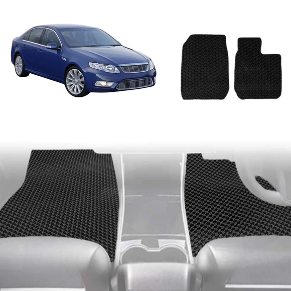 6D Diamond Car Floor Mats for Ford Falcon 2008 - 2014 (FG) - Custom-Fit Carpet Liner