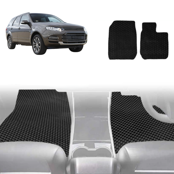 6D Diamond Car Floor Mats for Ford Territory 2011 - 2016 SZ - Custom-Fit Carpet Liner