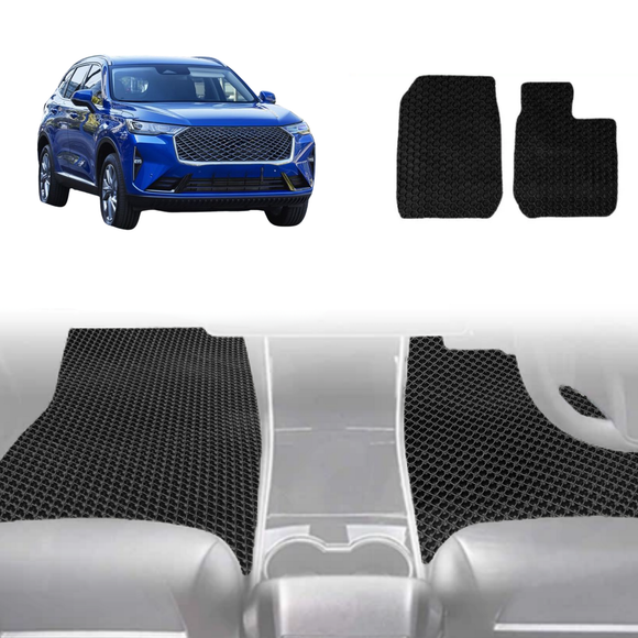 6D Diamond Car Floor Mats for GWM Haval H6 2020 - Current (SUV) - Custom-Fit Carpet Liner