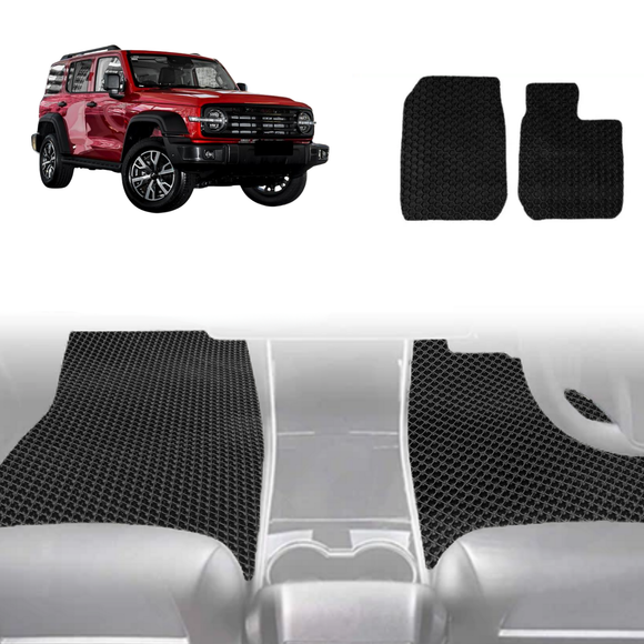 6D Diamond Car Floor Mats for GWM Haval Tank 300 2023 - Current (P01) - Custom-Fit Carpet Liner