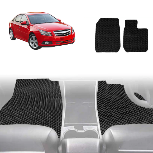 6D Diamond Car Floor Mats for Holden Cruze 2009 - 2016 JH - Custom-Fit Carpet Liner