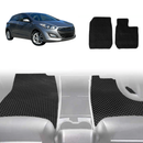 6D Diamond Car Floor Mats for Hyundai i30 2012 - 2016 (GD) - Custom-Fit Carpet Liner-3