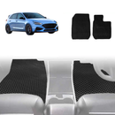 6D Diamond Car Floor Mats for Hyundai i30 N 2021 - Current Hatch Fastback - Custom-Fit Carpet Liner-3
