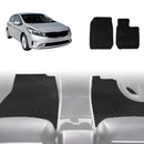 6D Diamond Car Floor Mats for Kia Cerato 2013 - 2018 (YD) - Custom-Fit Carpet Liner-17
