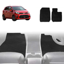 6D Diamond Car Floor Mats for Kia Picanto 2017 - Current (JA) - Custom-Fit Carpet Liner-3